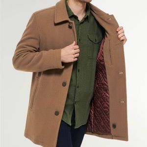 Cole Haan Men’s Overcoat XL Brown